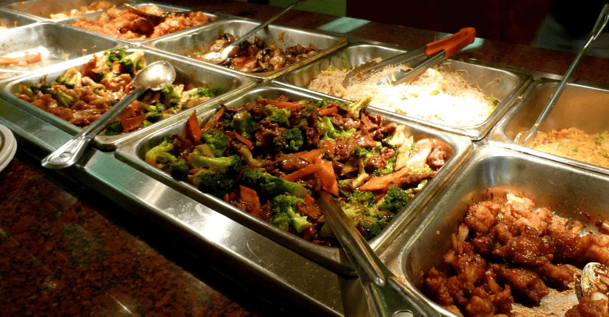 The competition: a low-end buffet, lots of options, nothing good